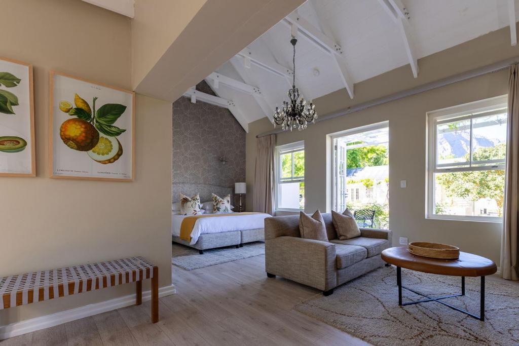 Lavender Farm Boutique Guest House Franschhoek Dış mekan fotoğraf